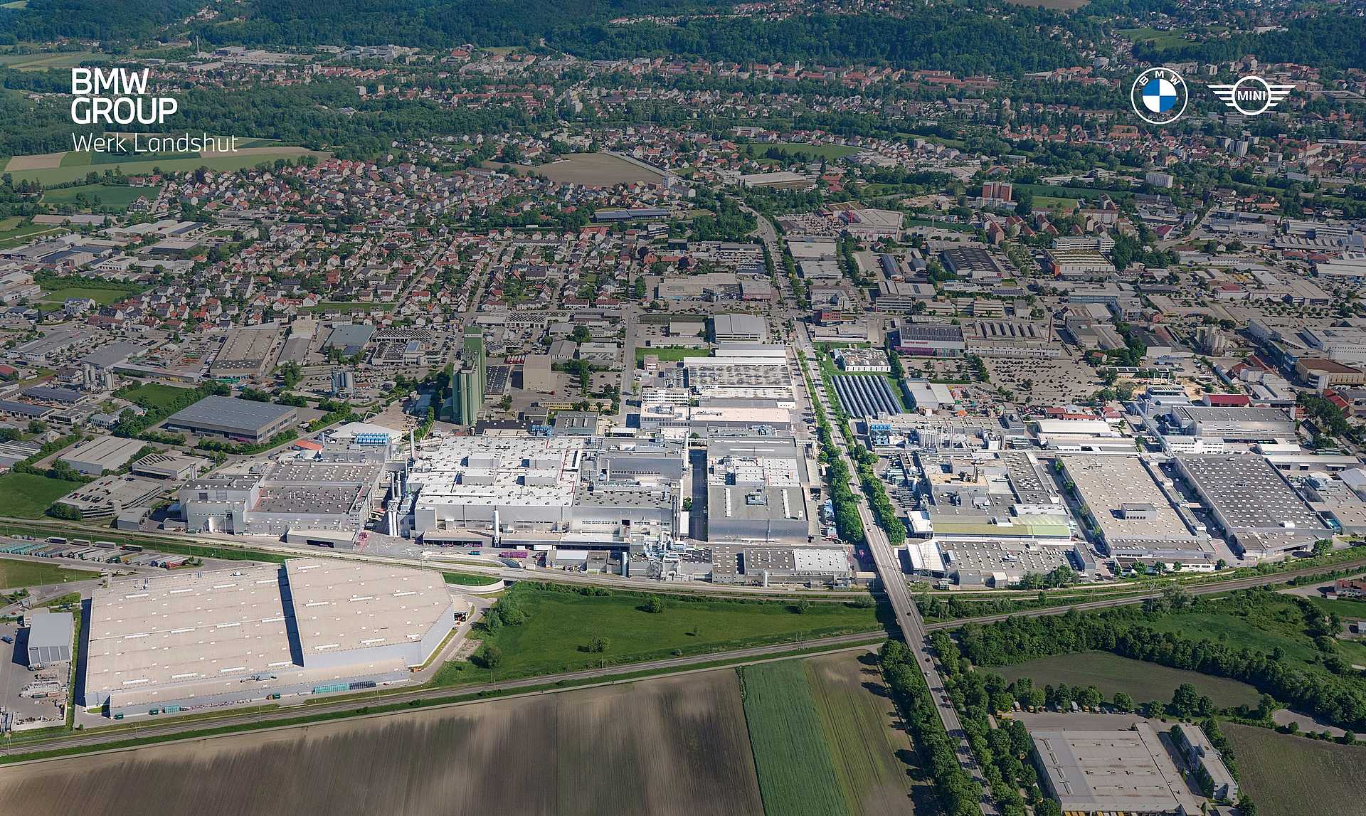 BMW Group Werk Landshut - Vorgelperspektive