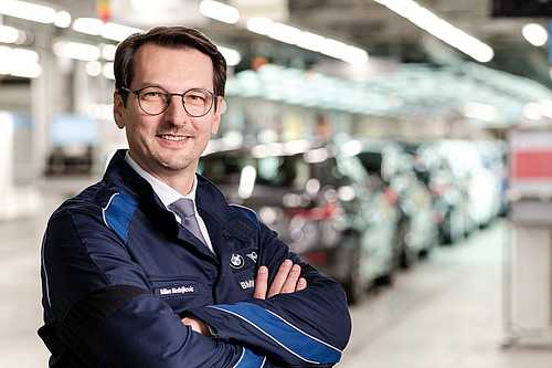 Foto von Dr. Milan Nedeljković, Mitglied des Vorstands der BMW AG, Produktion