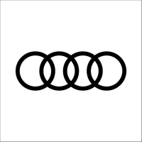 Audi Loggo schwarz
