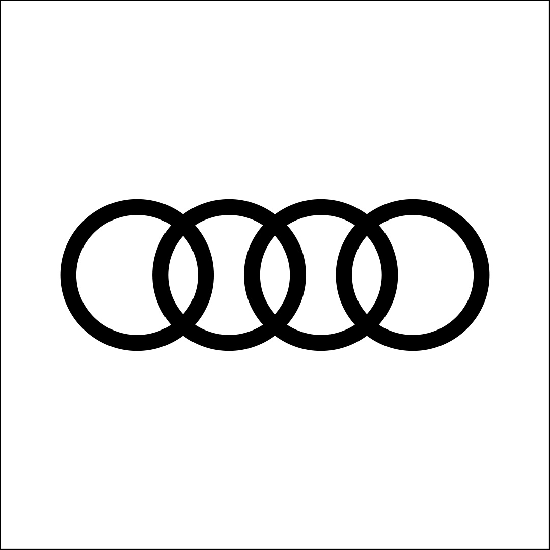 Audi Loggo schwarz